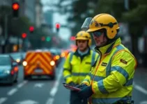 agentes de trânsito