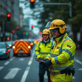 agentes de trânsito