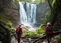 cuidados em trilhas de cachoeira