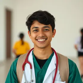 jovem que passou em três faculdades de medicina