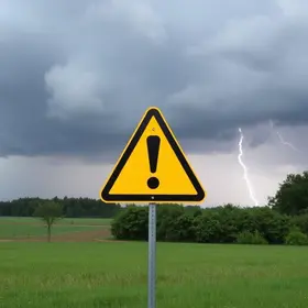 alerta de tempestade