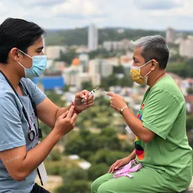 vacinação contra a Covid-19 em Botucatu