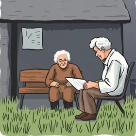 maus-tratos em abrigo para idosos