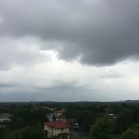 Botucatu deve ter um dia de céu nublado com pancadas rápidas