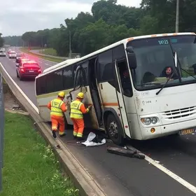 acidente de ônibus