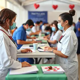mutirão de exames do coração
