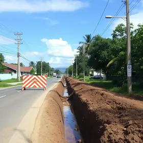 obras de drenagem em Botucatu