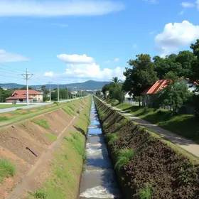 nova drenagem em Botucatu
