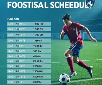 cronograma de jogos de futebol e futsal em Botucatu