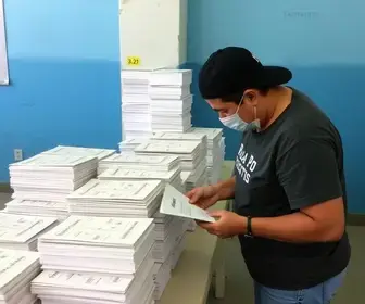 preparação de urnas