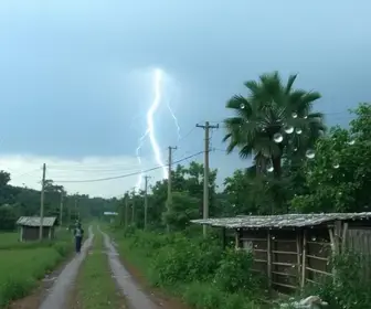chuva de granizo em Botucatu